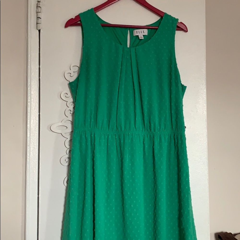Green dress